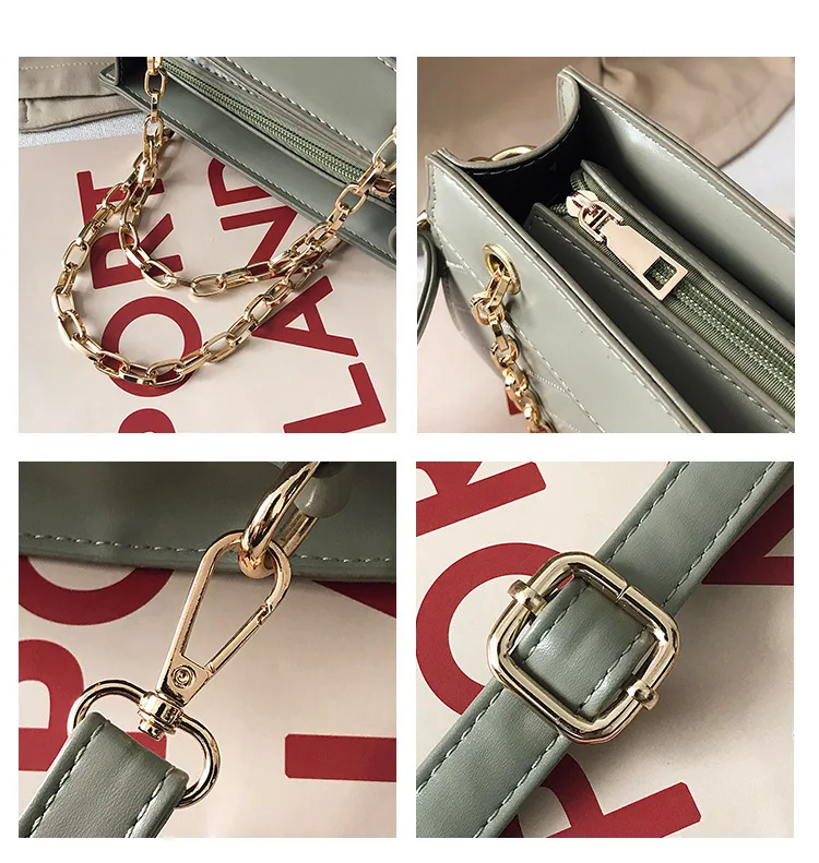 Stereotypes WOMEN'S Bag 2019 Autumn New Style Shoulder Bag Simple Versitile Chain Hand Oblique WOMEN'S Bag Car Suture Bag
Stereotypes WOMEN'S Bag 2019 Autumn New Style Shoulder Bag Simple Versitile Chain Hand Oblique WOMEN'S Bag Car Suture Bag
