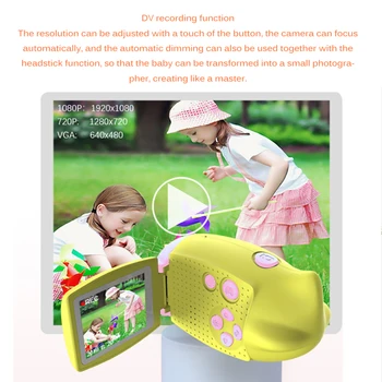 Toy Camera Submarine DV Camera Baby Digital Camera Recording Video Selfie Kid Face Recognition HD Rechargeable USB Birthday Gift 
Toy Camera Submarine DV Camera Baby Digital Camera Recording Video Selfie Kid Face Recognition HD Rechargeable USB Birthday Gift