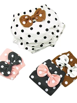 Infant Underwear Cotton Baby Panties Girl Infant Cute Big Bow Dots Shorts for Children Fashion Underpants Summer Shorts 0-2Y
Infant Underwear Cotton Baby Panties Girl Infant Cute Big Bow Dots Shorts for Children Fashion Underpants Summer Shorts 0-2Y