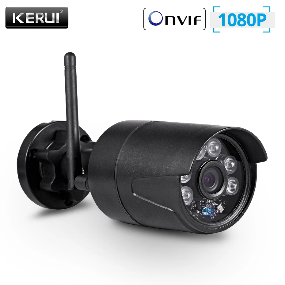 KERUI 2MP 1080P беспроводная наружная Домашняя безопасность WiFi ip камера Full HD IP54