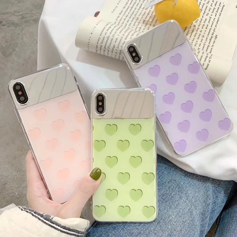 Colorful lovling mirror phone case for iphone X XR XS MAX 6 7S 7s Plus 8S 8s Plus
Colorful lovling mirror phone case for iphone X XR XS MAX 6 7S 7s Plus 8S 8s Plus