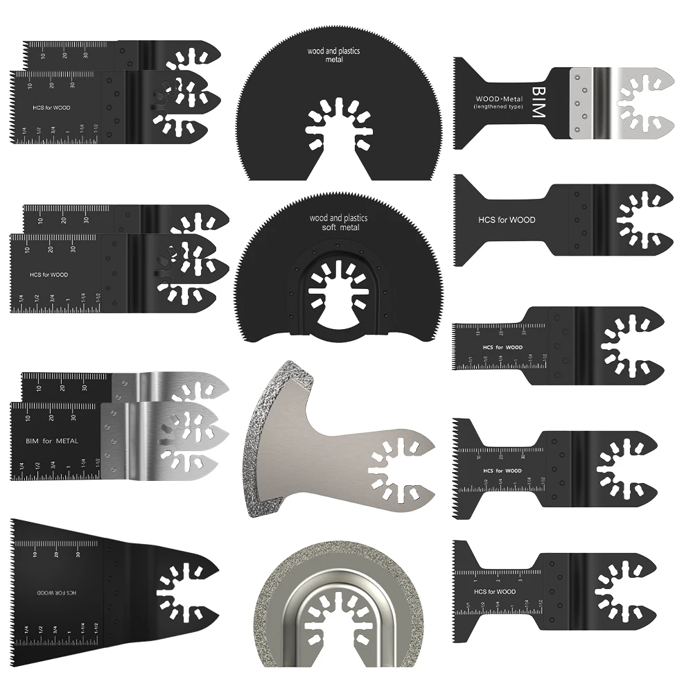 16Pcs Oscillating Multi Tool Saw Blade for Fein Bosch Multimaster Makita Bosch Cutting Wood Tools for Renovator Power Blades
16Pcs Oscillating Multi Tool Saw Blade for Fein Bosch Multimaster Makita Bosch Cutting Wood Tools for Renovator Power Blades