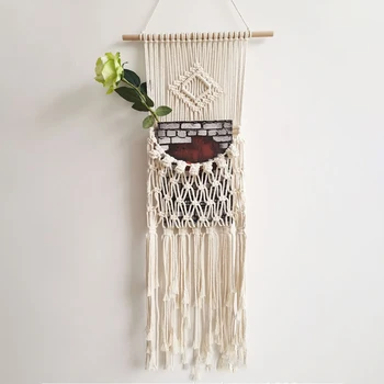 Tapestry Nordic Simple Tassel Tapestry Hand-woven Bohemian Wall Hanging Ornament Carpet Home Wedding Background Home Decoration
Tapestry Nordic Simple Tassel Tapestry Hand-woven Bohemian Wall Hanging Ornament Carpet Home Wedding Background Home Decoration
