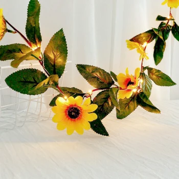 Sunflower Lights 30 String Lights Lamps Battery Operated Warm White 2.2m LED Fairy Lights For Nursery Girls Bedroom Dorm Wedding
Sunflower Lights 30 String Lights Lamps Battery Operated Warm White 2.2m LED Fairy Lights For Nursery Girls Bedroom Dorm Wedding