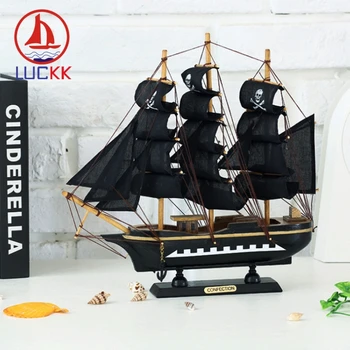 LUCKK 33CM Pirates Of The Caribbean Wooden Black Pearl Sailboat Figurine Pirate Ship Model Home Decor Wood Crafts Nautical Gifts
LUCKK 33CM Pirates Of The Caribbean Wooden Black Pearl Sailboat Figurine Pirate Ship Model Home Decor Wood Crafts Nautical Gifts
