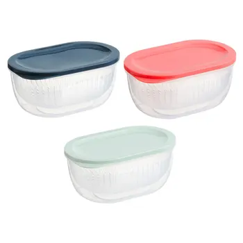 3Pcs Practical Household Preservation Box Food Storage Case Storage Box Crisper Box
3Pcs Practical Household Preservation Box Food Storage Case Storage Box Crisper Box
