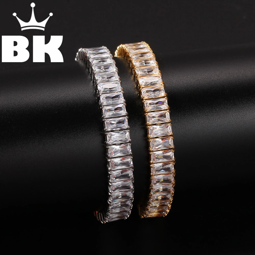 Square CZ Tennis Bracelet 9.5mm Width 8inch NEVER FADE Stainless Steel Micro Paved Cubic Zircon Hip Hop Mens Bracelet Jewelry
Square CZ Tennis Bracelet 9.5mm Width 8inch NEVER FADE Stainless Steel Micro Paved Cubic Zircon Hip Hop Mens Bracelet Jewelry