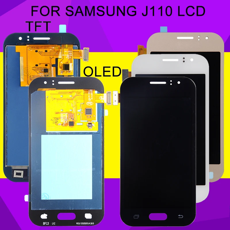 HH Amoled J110 Дисплей для Samsung Galaxy J1 Ace ЖК-дисплей с сенсорным экраном дигитайзер в