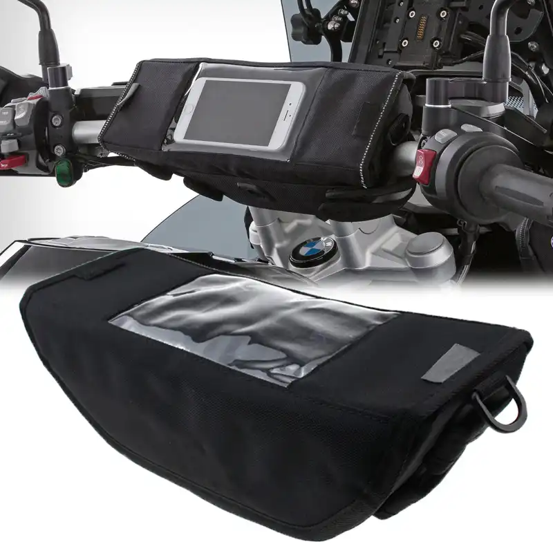 adventure motorcycle handlebar bag