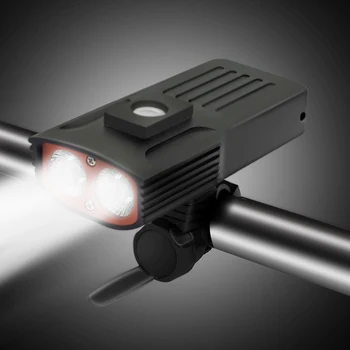 Waterproof Super Bright Headlamp 2*T6 LED Bicycle Front Lights USB Rechargeable Bike Light led bike lights Cycling accessories
Waterproof Super Bright Headlamp 2*T6 LED Bicycle Front Lights USB Rechargeable Bike Light led bike lights Cycling accessories