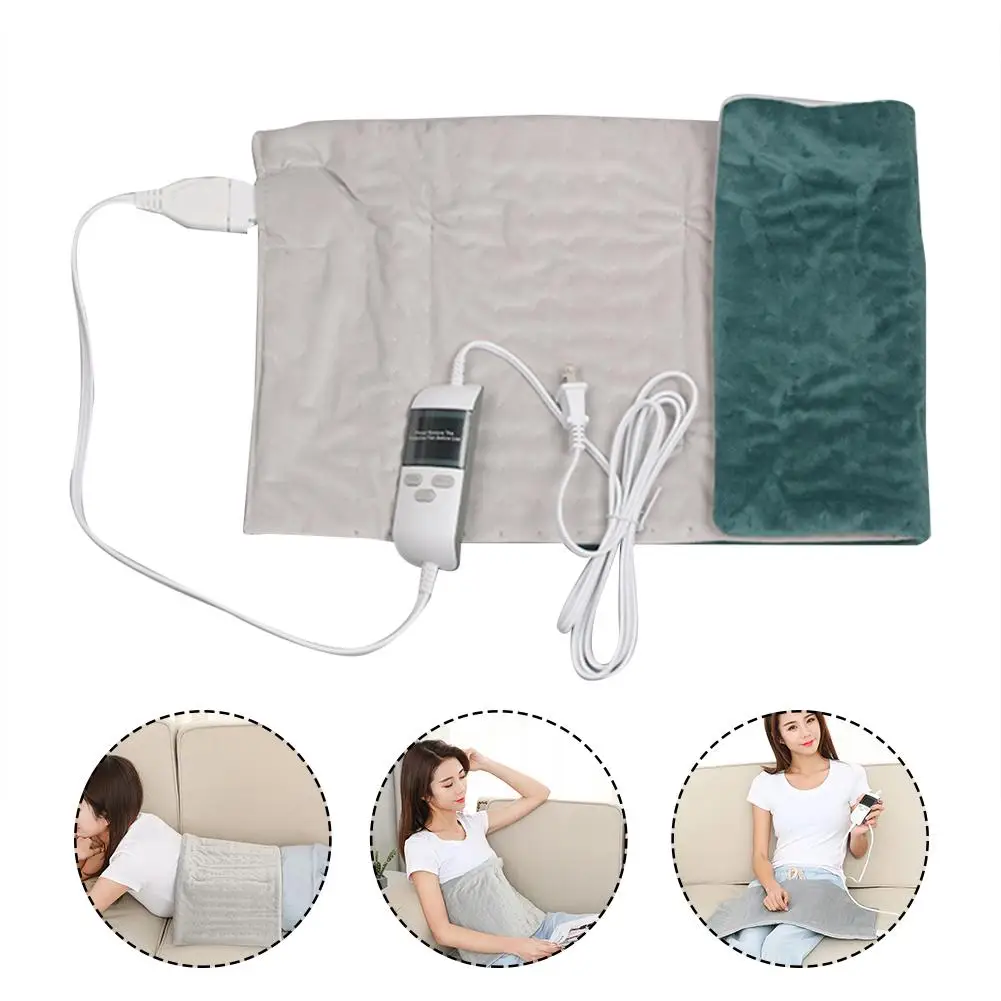 Therapy Heating Pad Electric Blanket 3 Heat Settings With Timing Function Warm Throw Blanket For Winter 60X30cm
Therapy Heating Pad Electric Blanket 3 Heat Settings With Timing Function Warm Throw Blanket For Winter 60X30cm