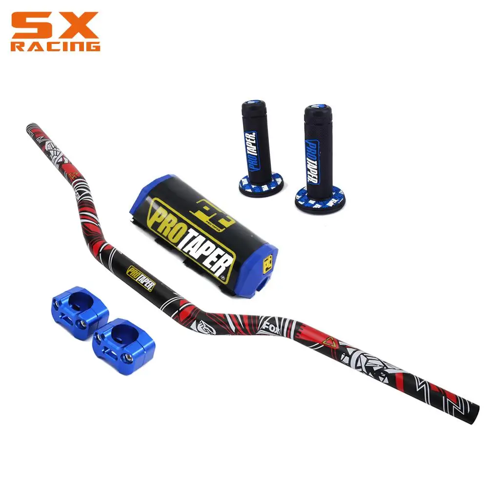 Motorcycle CNC 1 1/8" Fat Bar 28MM Handlebars + Grips + Bar Clamps + Bar Pad For YAMAHA YZ YZF WR WRF TTR 125 250 400 450 426
Motorcycle CNC 1 1/8" Fat Bar 28MM Handlebars + Grips + Bar Clamps + Bar Pad For YAMAHA YZ YZF WR WRF TTR 125 250 400 450 426