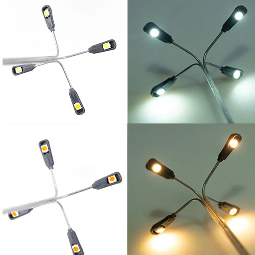 6pcs Diorama light Model Railway Train 3V Led Lamp Lighting Sand Table Scene Layout Garden Street Micro Landscape Four Heads
6pcs Diorama light Model Railway Train 3V Led Lamp Lighting Sand Table Scene Layout Garden Street Micro Landscape Four Heads