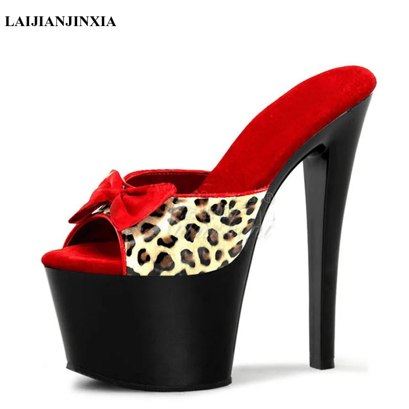 New Clubbing Show Nightclub Dance Shoes Platform Modern Slippers 17-20 CM Super High Stripper Heeled Shoes Sexy Women Slippers 
New Clubbing Show Nightclub Dance Shoes Platform Modern Slippers 17-20 CM Super High Stripper Heeled Shoes Sexy Women Slippers