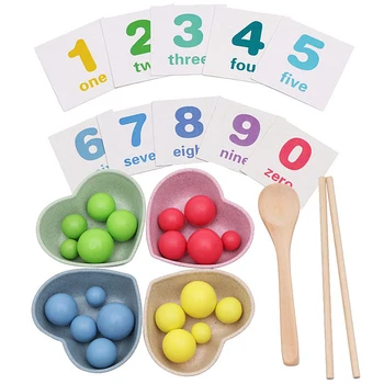 Wood Children Math Toys Kids Early Educational Toys Clip Beads Multi-Functional Learning Toy for Children Montessori
Wood Children Math Toys Kids Early Educational Toys Clip Beads Multi-Functional Learning Toy for Children Montessori