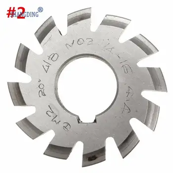 Diameter 22mm M2 20 Degree #2 Involute Module Gear Cutters HSS High Speed Steel NEW Machine Tools Accessories
Diameter 22mm M2 20 Degree #2 Involute Module Gear Cutters HSS High Speed Steel NEW Machine Tools Accessories