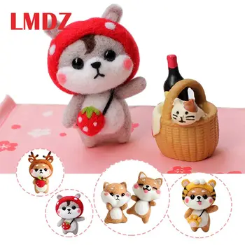 LMDZ 1Pcs Multiple Animal Pendants Cartoon Set Wool Needlepoint Kit Wool Felt Needle Felting Keychain Craft Needlecraft DIY Hand
LMDZ 1Pcs Multiple Animal Pendants Cartoon Set Wool Needlepoint Kit Wool Felt Needle Felting Keychain Craft Needlecraft DIY Hand