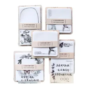 30pcs / Set Tearable Translucent Message Book Plant Notes Paper Words Office Sulfuric School Plant Acid Stationery Series F6A7
30pcs / Set Tearable Translucent Message Book Plant Notes Paper Words Office Sulfuric School Plant Acid Stationery Series F6A7