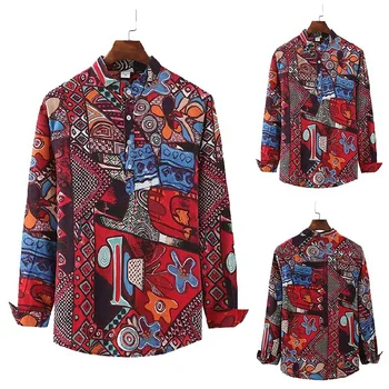 Xia Jian Lead Long Sleeve Flower Shirt Will Code Youth Flax Leisure Time Shirt
Xia Jian Lead Long Sleeve Flower Shirt Will Code Youth Flax Leisure Time Shirt