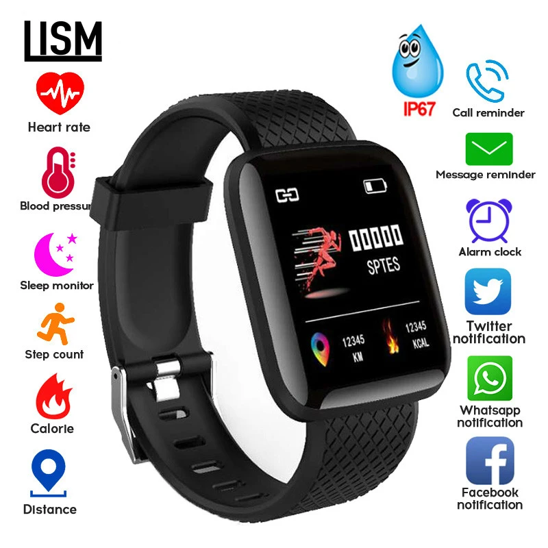 Smart Bracelet Blood Pressure Measurement Waterproof Fitness Tracker Watch Heart Rate Monitor Pedometer Smart Band Women Men
Smart Bracelet Blood Pressure Measurement Waterproof Fitness Tracker Watch Heart Rate Monitor Pedometer Smart Band Women Men