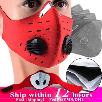 2pcs Men Women Outdoor Washable Non-disposable Face Mask with Double Breath Valves 5-layer Meltblown Non-woven Filter Gasket Pad
2pcs Men Women Outdoor Washable Non-disposable Face Mask with Double Breath Valves 5-layer Meltblown Non-woven Filter Gasket Pad