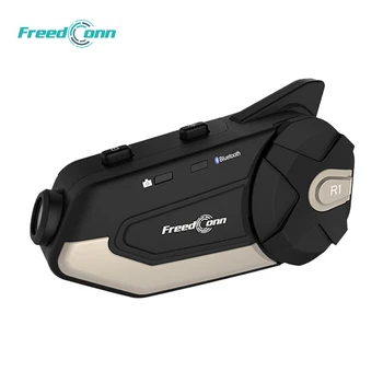 FreedConn R1 1080P HD Wifi R1 Motorcycle Intercom Helmet Bluetooth Headset Intercom Video capture Recorder Camera Intercom
FreedConn R1 1080P HD Wifi R1 Motorcycle Intercom Helmet Bluetooth Headset Intercom Video capture Recorder Camera Intercom