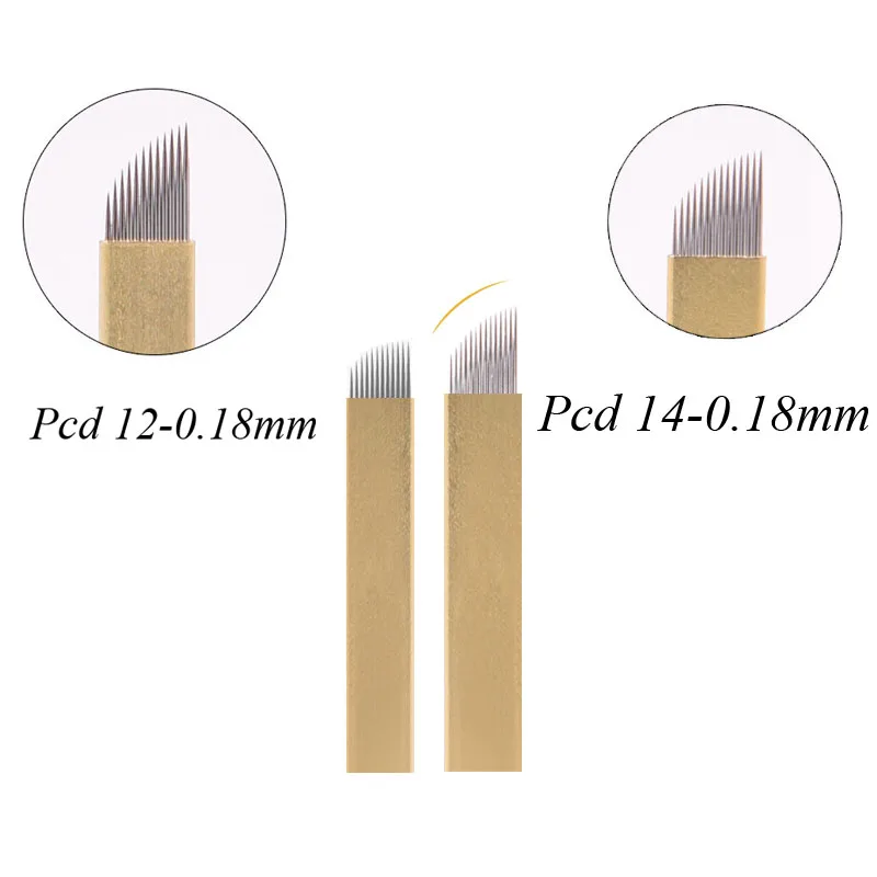 Microblading Blades Permanent Makeup Manual Eyebrow Tattoo Needles Lâminas Micro 12 Ou 14 Hard 0.18mm Fina Agulha Tebori 500pcs
Microblading Blades Permanent Makeup Manual Eyebrow Tattoo Needles Lâminas Micro 12 Ou 14 Hard 0.18mm Fina Agulha Tebori 500pcs