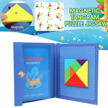 LBLA Magnetic Tangram Puzzle Jigsaw Montessori Educational Toy Puzzles For Children IQ Brain Training Board Games Birthday Gifts
LBLA Magnetic Tangram Puzzle Jigsaw Montessori Educational Toy Puzzles For Children IQ Brain Training Board Games Birthday Gifts