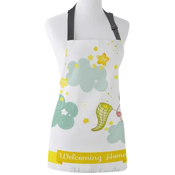 Sweet Unicorn With Welcoming Home Print Apron Print Unisex Kitchen Bib with Adjustable Neck for Cooking Gardening
Sweet Unicorn With Welcoming Home Print Apron Print Unisex Kitchen Bib with Adjustable Neck for Cooking Gardening
