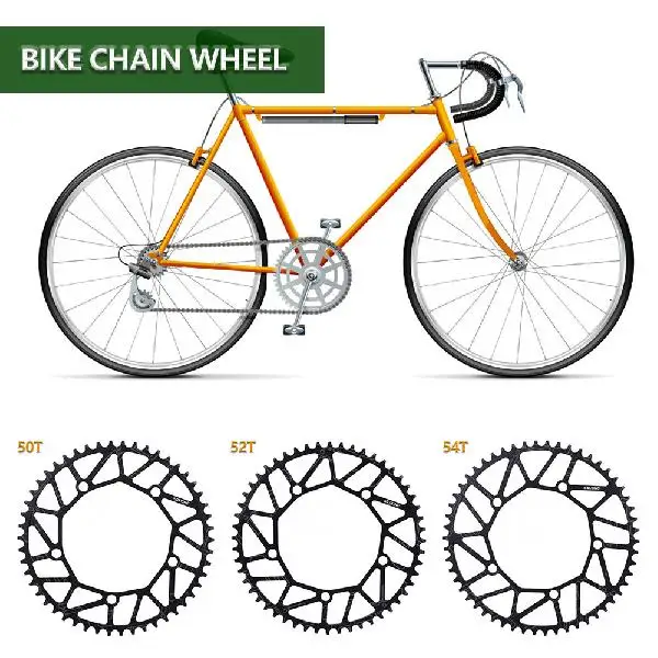 50T 52T 54T Chainring Hollow Alloy Single Disc Chainwheel Road Folding Bike Chain Wheel Bike Chain Wheel,Single Disc Chainwheel
50T 52T 54T Chainring Hollow Alloy Single Disc Chainwheel Road Folding Bike Chain Wheel Bike Chain Wheel,Single Disc Chainwheel