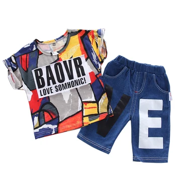 New Summer Camouflage Baby Boy Girl Clothing Sets Cotton Short Sleeve Denim Shorts Newborn Clothing Infant Suits Kids Clothes
New Summer Camouflage Baby Boy Girl Clothing Sets Cotton Short Sleeve Denim Shorts Newborn Clothing Infant Suits Kids Clothes