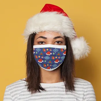 Fast Delivery 2021 Christmas Print Mask Mascarilla desechable Disposable Face Mask Adult Mask Elastic Earloop masque Bandage
Fast Delivery 2021 Christmas Print Mask Mascarilla desechable Disposable Face Mask Adult Mask Elastic Earloop masque Bandage