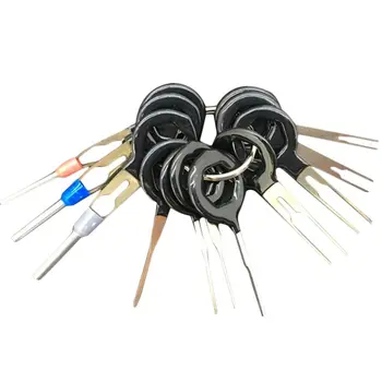 2018 11pcs/set Auto Car Plug Circuit Board Wire Harness Terminal Extraction Pick Connector Crimp Pin Back Needle Remove Tool Set
2018 11pcs/set Auto Car Plug Circuit Board Wire Harness Terminal Extraction Pick Connector Crimp Pin Back Needle Remove Tool Set
