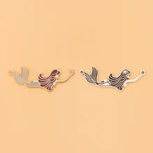 30pcs/Lot Tibetan Silver/Gold Mermaid Connector Charms for DIY Jewelry Making Findings Accessories
30pcs/Lot Tibetan Silver/Gold Mermaid Connector Charms for DIY Jewelry Making Findings Accessories