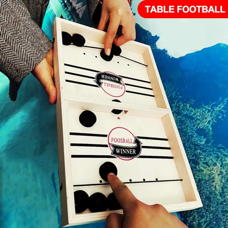 Foosball Winner Games Table Hockey Game Catapult Chess Parent-child Interactive Toy Fast Sling Puck Board Game Toys For Children
Foosball Winner Games Table Hockey Game Catapult Chess Parent-child Interactive Toy Fast Sling Puck Board Game Toys For Children