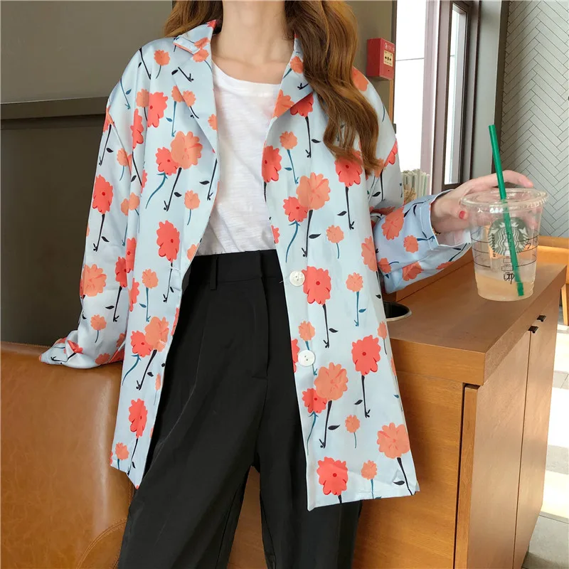 Control + 5 Photo Shoot New Style Korean-style Lotus Blossoming Open of Suit Jacket Western Style Printed Suit Long-sleeved Coat
Control + 5 Photo Shoot New Style Korean-style Lotus Blossoming Open of Suit Jacket Western Style Printed Suit Long-sleeved Coat
