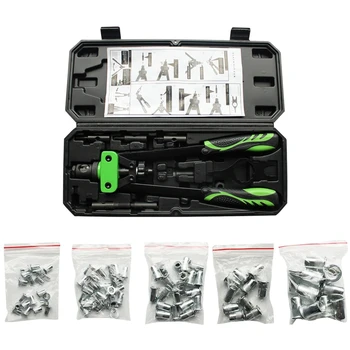 Manual Pulling Riveter Heavy Hand Threaded Blind Rivnut Tool Cordless Riveting Machine Plier M3 M4 M5 M6 M8 Nut
Manual Pulling Riveter Heavy Hand Threaded Blind Rivnut Tool Cordless Riveting Machine Plier M3 M4 M5 M6 M8 Nut