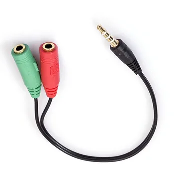 1 In 2 3.5mm Jack Couples Sudio Line Earbud Headset Y Splitter Cable Headphone Earphone Adapter For Tablet Phone MP3 MP4
1 In 2 3.5mm Jack Couples Sudio Line Earbud Headset Y Splitter Cable Headphone Earphone Adapter For Tablet Phone MP3 MP4