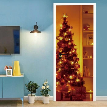 2pcs/set Christmas Tree Decorative Refrigerator Door Sticker Waterproof Self Adhesive Wall Mural Decal
2pcs/set Christmas Tree Decorative Refrigerator Door Sticker Waterproof Self Adhesive Wall Mural Decal