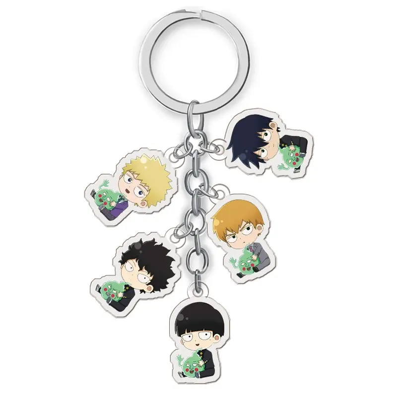 Mob Psycho 100 Keychain Anime Cartoon Figure Mobu Saiko Hyaku Kageyama Shigeo Kageyama Ritsu Acrylic Key Ring
Mob Psycho 100 Keychain Anime Cartoon Figure Mobu Saiko Hyaku Kageyama Shigeo Kageyama Ritsu Acrylic Key Ring