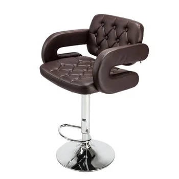 2pcs Adjustable High Type with Disk Armrest Square Backrest Button Design Bar Stools Rotated 360 Degrees Coffee
2pcs Adjustable High Type with Disk Armrest Square Backrest Button Design Bar Stools Rotated 360 Degrees Coffee