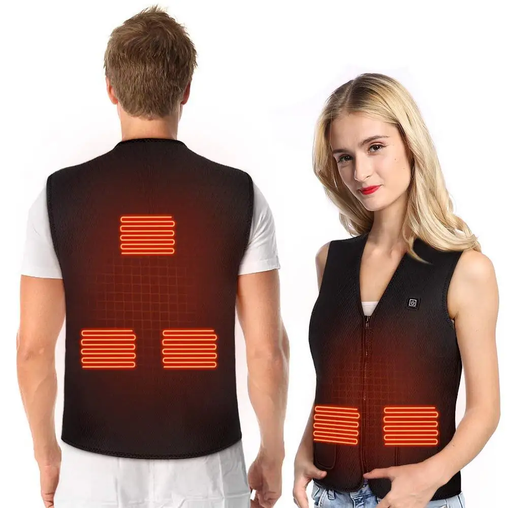 Winter Waterproof Unisex Warming Heated Vest USB Charging Intelligent Adjustable Temperature Waistcoat Heating Warm Jackets Vest
Winter Waterproof Unisex Warming Heated Vest USB Charging Intelligent Adjustable Temperature Waistcoat Heating Warm Jackets Vest