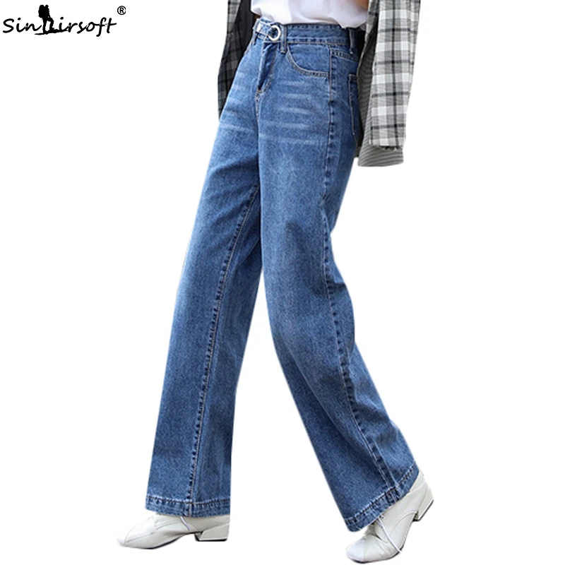 2019 New Loose Retro Comfortable Elastic High Waist Jeans Woman Women Fashion Trend Casual Wide Leg Straight Denim Trousers Jean
2019 New Loose Retro Comfortable Elastic High Waist Jeans Woman Women Fashion Trend Casual Wide Leg Straight Denim Trousers Jean