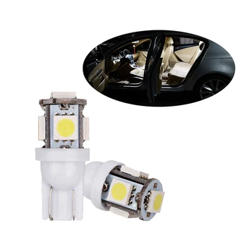 10 PCS T10 5050 5 LEDs side wedge taillights dashboard light For Hyundai Opel Lexus Nissan etc. car universal LED interior light
10 PCS T10 5050 5 LEDs side wedge taillights dashboard light For Hyundai Opel Lexus Nissan etc. car universal LED interior light