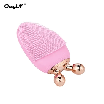 Rechargeable Face Wrinkle Remover Massager Roller Skin Firming Lifting V Face Electric Facial Cleaning Brush Lady Skin Cleaner
Rechargeable Face Wrinkle Remover Massager Roller Skin Firming Lifting V Face Electric Facial Cleaning Brush Lady Skin Cleaner
