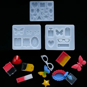 Charms Pendant Silicone Mold Perfume Butterfly Diamond Pendant Epoxy Resin Molds For DIY Jewelry Making Handmake Charms Crafts
Charms Pendant Silicone Mold Perfume Butterfly Diamond Pendant Epoxy Resin Molds For DIY Jewelry Making Handmake Charms Crafts
