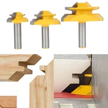 Tongue Groove Router Bit Set 1/2'' Shank Router Bit 45° Joint Router Bits 1-3/8” 2” 2-3/4”Milling Cutter Tongue and Groove Set
Tongue Groove Router Bit Set 1/2'' Shank Router Bit 45° Joint Router Bits 1-3/8” 2” 2-3/4”Milling Cutter Tongue and Groove Set