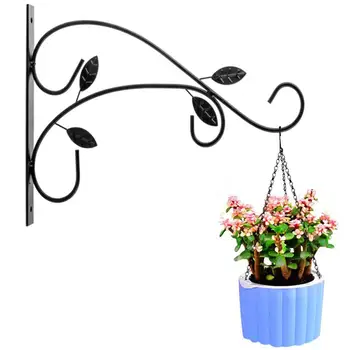 Durable Metal Iron Wall Hanging Hook Bracket Vintage Art Plant Holder Hanger Hook Decorative Creatives Home Garden Decor therack 
Durable Metal Iron Wall Hanging Hook Bracket Vintage Art Plant Holder Hanger Hook Decorative Creatives Home Garden Decor therack