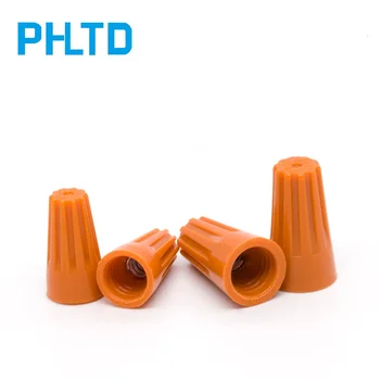 Rotating wire terminal closed-end cap 50pcs per pack spiral spring terminal cap Reusable Wire cap Rotating Durable Mini
Rotating wire terminal closed-end cap 50pcs per pack spiral spring terminal cap Reusable Wire cap Rotating Durable Mini