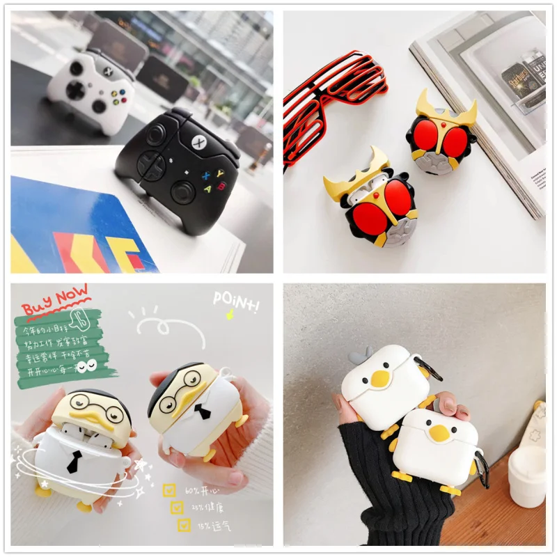 Chinese guy Airpods Bluetooth Headphone Box Popular Cartoon Silicone Black Yellow Mask Superman for Airpods 2 pro case
Chinese guy Airpods Bluetooth Headphone Box Popular Cartoon Silicone Black Yellow Mask Superman for Airpods 2 pro case